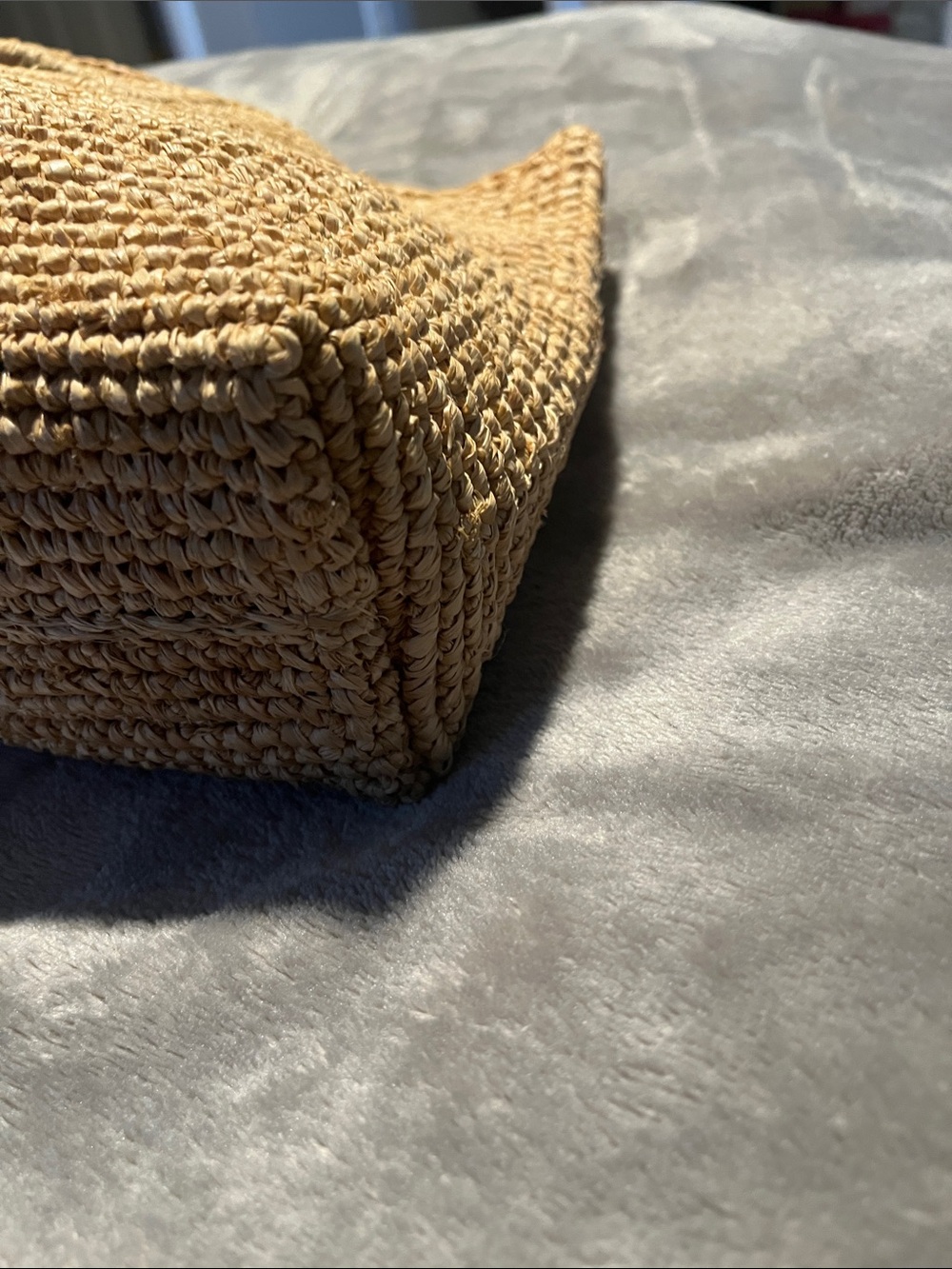 Jcrew Hand-knotted Raffia Rectangular Clutch - Picture 4 of 6